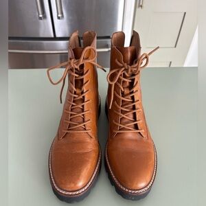 Madewell The Citywalk Lugsole Lace Up Boot